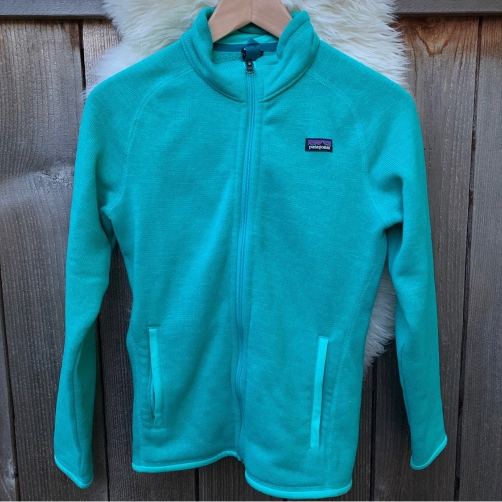 Patagonia Synchilla Girls Fleece Zip Up Jacket